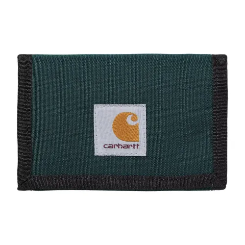 Carhartt WIP Recycled Polyester Patchwork Canvas Wallet Regular Unisex Deep Lake Color