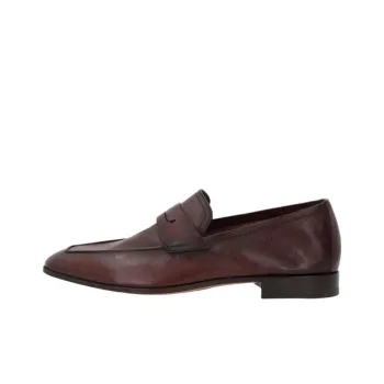 BERLUTI Loafers Men's Red Brown