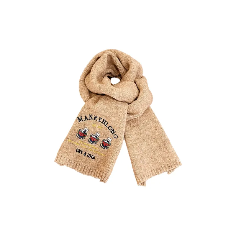 ASTAR HADES Polyester Knit Scarves Unisex-2