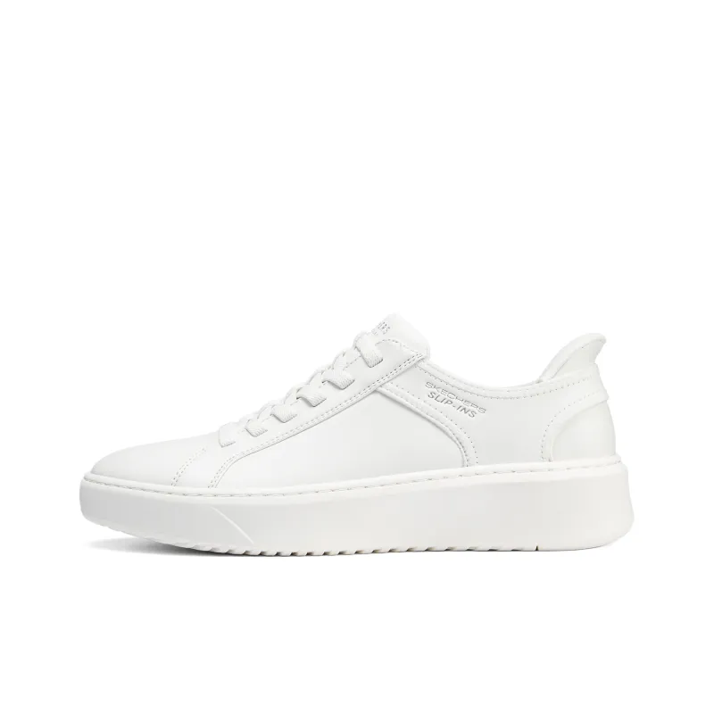 Skechers Street Tres Air Uno Cushioning, Wear Resistant Low Top Skateboard Shoes Men's White-0
