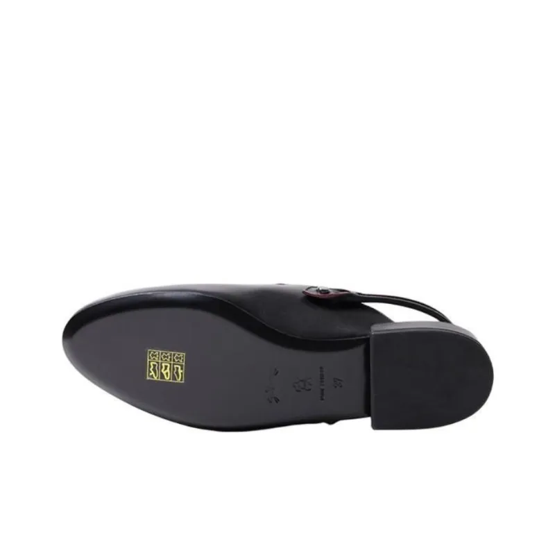 LONGCHAMP Casual Single Shoes Women's Black-4