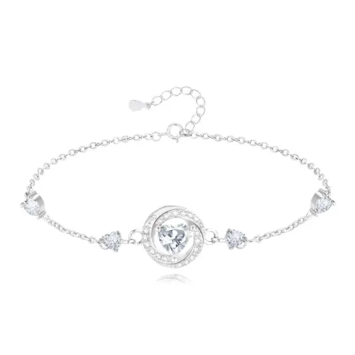 FORCHI Zircon Bracelets Women's Couple's Anniversary Birthday Gift For Her