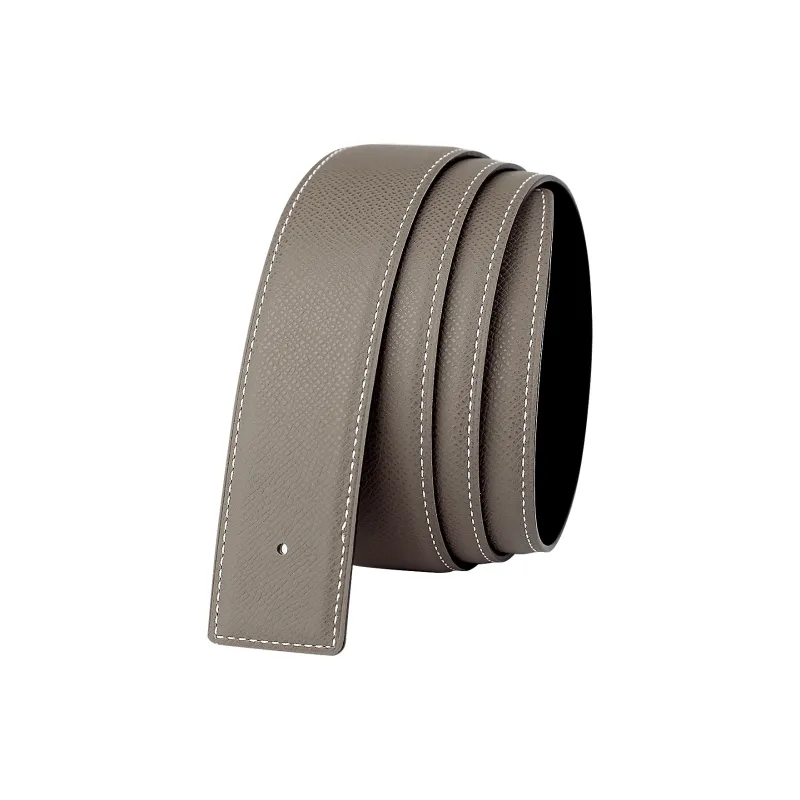 CATELLES Top Grain Cow Leather Headless Belt Men's 3.8cm-16