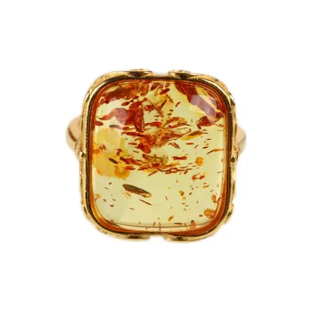 Ou Said Jewelry Amber Beeswax Rings Unisex