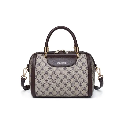 SANTA BARBARA POLO & RACQUET CLUB PVC Boston Bag Shoulder Bag Regular Women's Gray