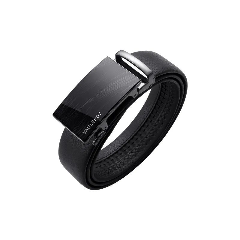VAUSERDY Top Grain Cow Leather Leather Belts Men's Width  3.5cm-0