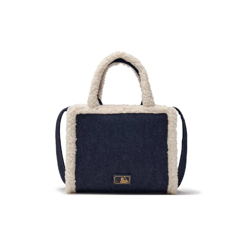 MLB   Tote Crossbody Bag Shoulder Bag Tote Bag Shopping Bag Handbag Regular Unisex Dark Marine Blue-1