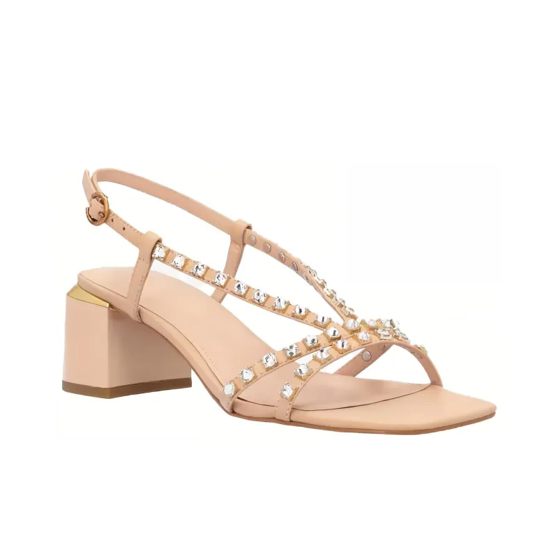 PINKO Strap Sandals 6cm Women's Beige Brown-3