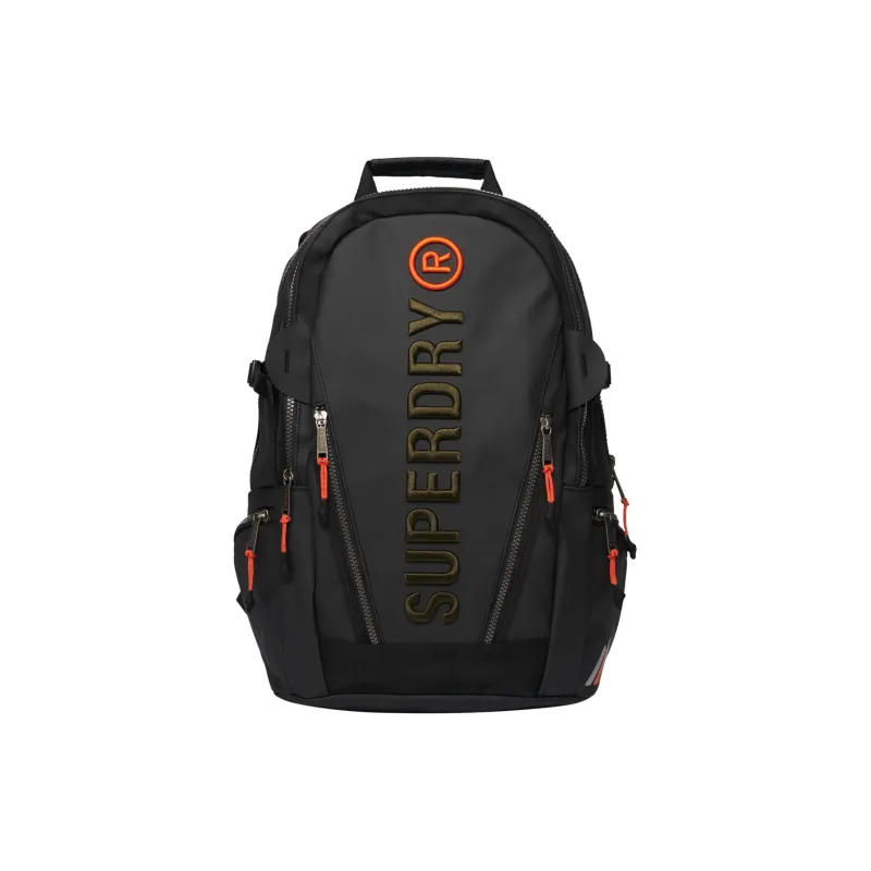 SUPERDRY Polyester Backpack Regular Women's Black-0