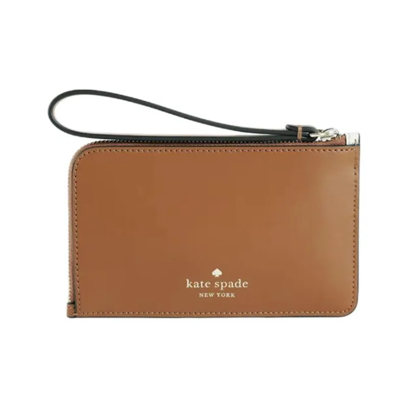 Kate Spade PVC Clutch Women's Brown-2