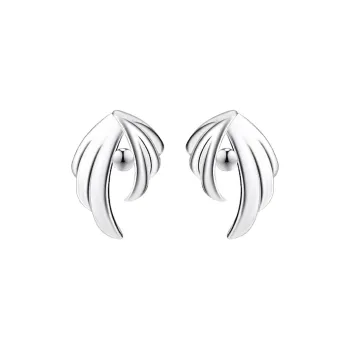 MIDNIGHT MOMENT S999 Silver Stud Earrings Unisex
