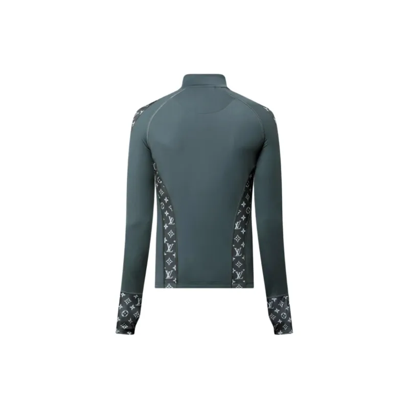 LOUIS VUITTON High Collar Technical Long Sleeved Ski Top-1