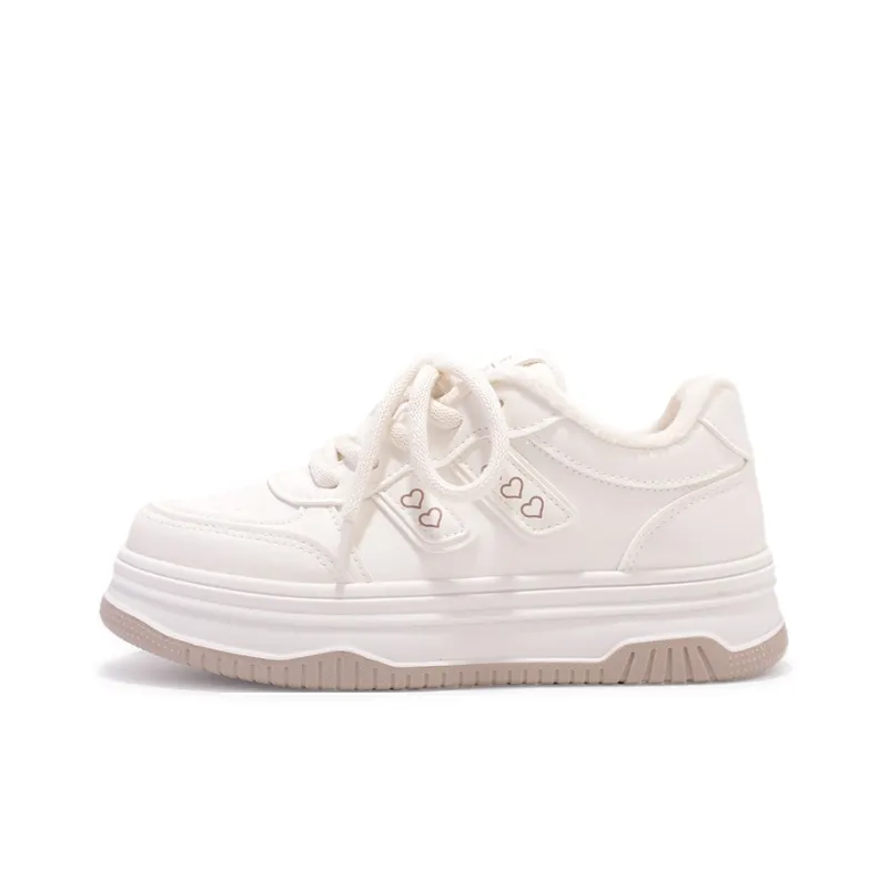 Shen Linsen Cushioning, Slip Resistant, And Abrasion Resistant Low Top Casual Shoes Women's Beige-0