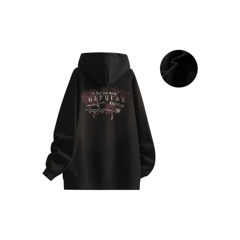 Kepu Fleece Lined Hoodie Unisex-17