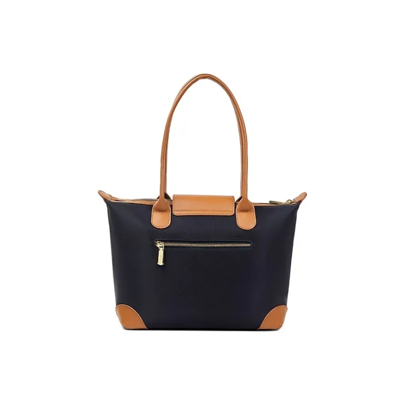 Teenmix Nylon Fabric Shoulder Bag Tote Dumpling Bag Trumpets Women's Blue/Khaki/Black-4