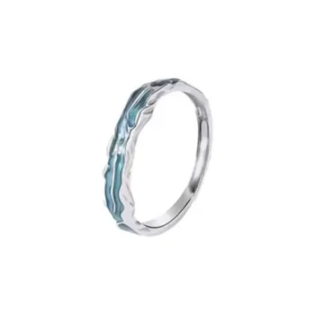 KING TAI SANG S999 Fine Silver Rings Unisex