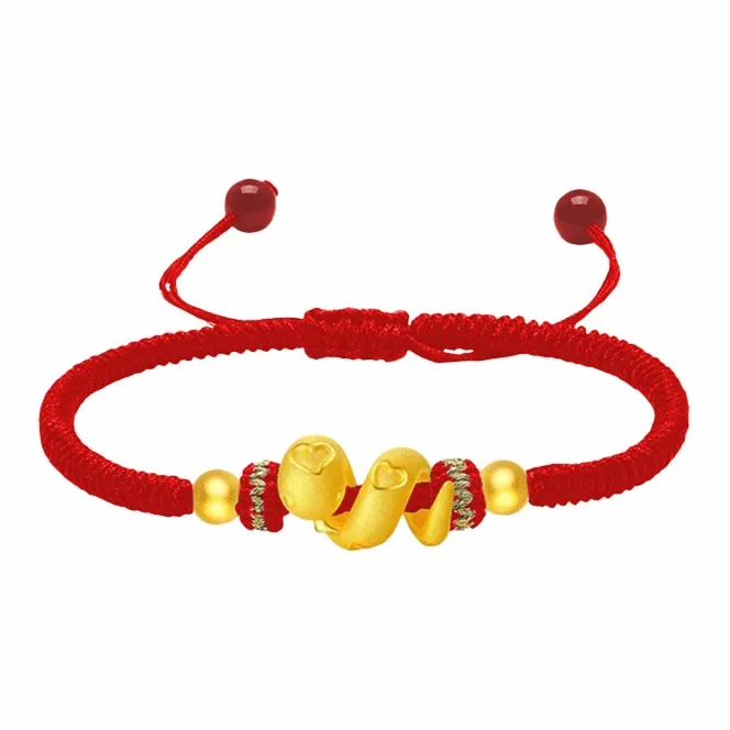 Muyan Alloy Heart Coiled Snake Bracelet Unisex-0