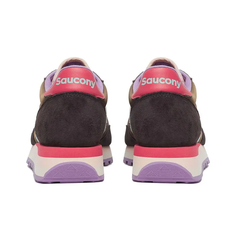 Saucony Jazz Triple Anti-Slip Wear-Resistant Low-Top Casual Shoes Women's Brown-4