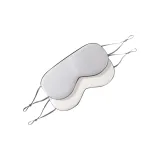 [Zero Pressure Sleep Eye Mask]Cream White-Ice Silk Cooling