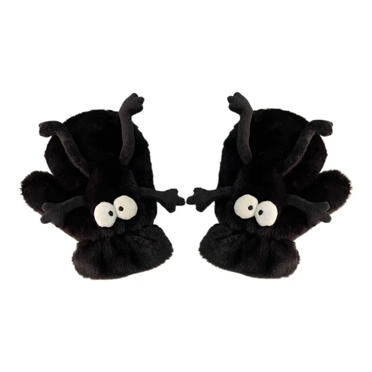 Yalu Polyester Knit Gloves Unisex-1