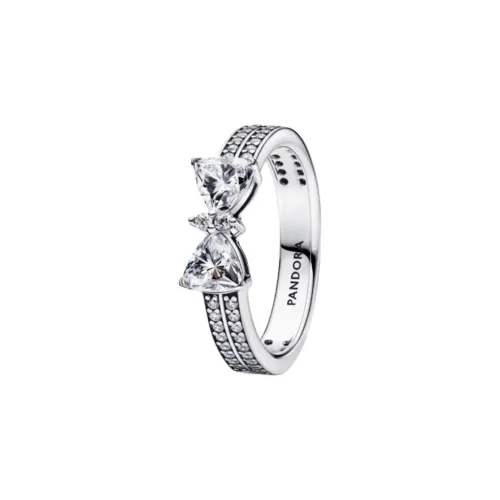 Pandora 925 Sterling Silver Rings Women's Silver