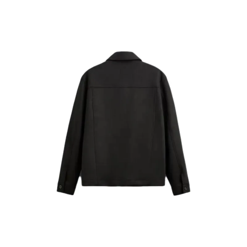 ZARA Jackets Men Black-1
