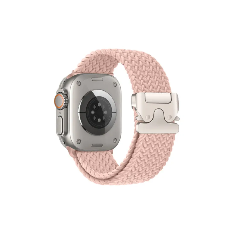 IKYOU Apple Compatibility Watch Band Nylon Material-3
