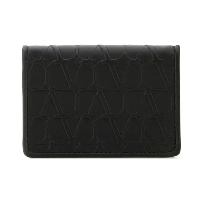 Valentino Logo Plaque Wallet-2