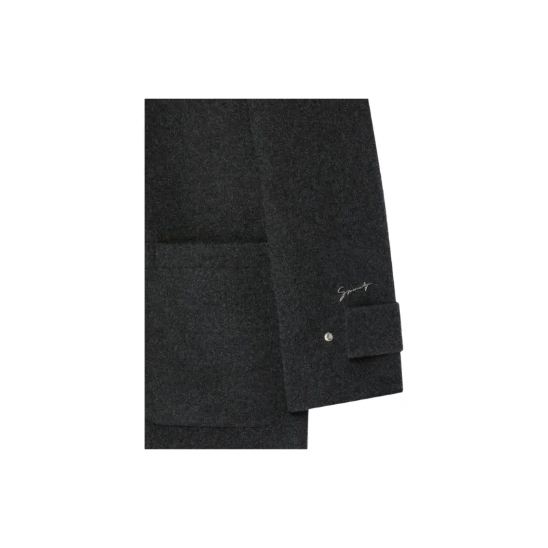 GIVENCHY FW24 Coats Men's Black-3