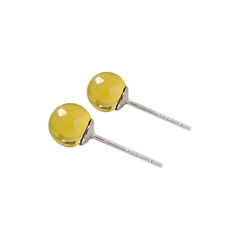 Tokai Family Amber Stud Earrings Unisex-0