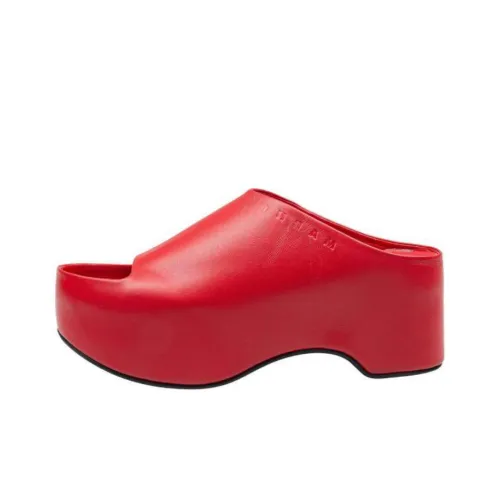 MARNI Slip On Wedge Sandals Women's