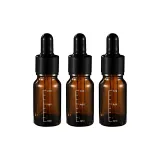 [Tea Brown Light-Resistant]10ml Upgraded with Measurements 3 Pack