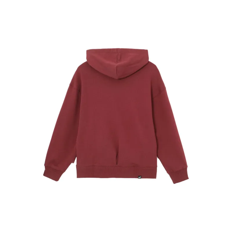 PUMA HER HOODIE TR Sweatshirt Women's Burgundy-1
