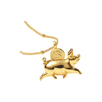 ONESWEAR S925 Silver With 18K Gold Plating Necklaces Unisex