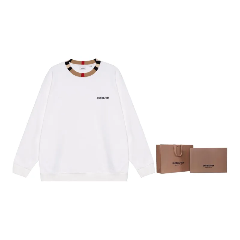 Burberry SS23 Sweatshirt Men's White-6