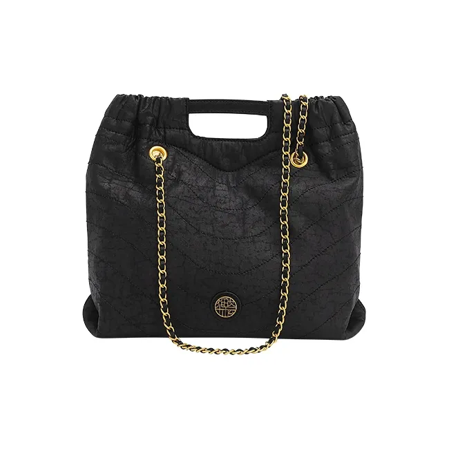 Pivsnu Fragrant Cloud Yarn Shoulder Bag Regular Women's Black-0