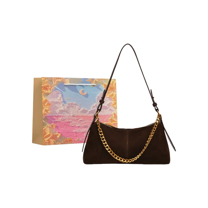 BRINCH PU Shoulder Bag Women's Multicolor-3