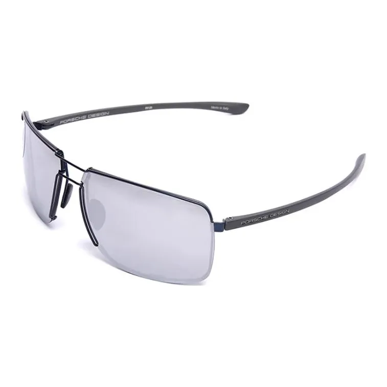 PORSCHE DESIGN Biosteel Aviator Sunglasses Men's Gray-0
