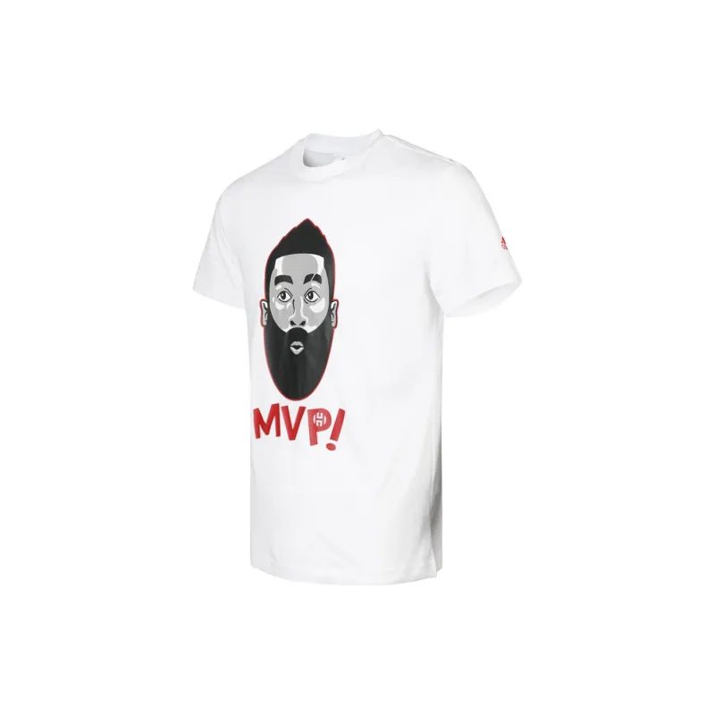Adidas Harden MVP T-Shirt Men's White-2