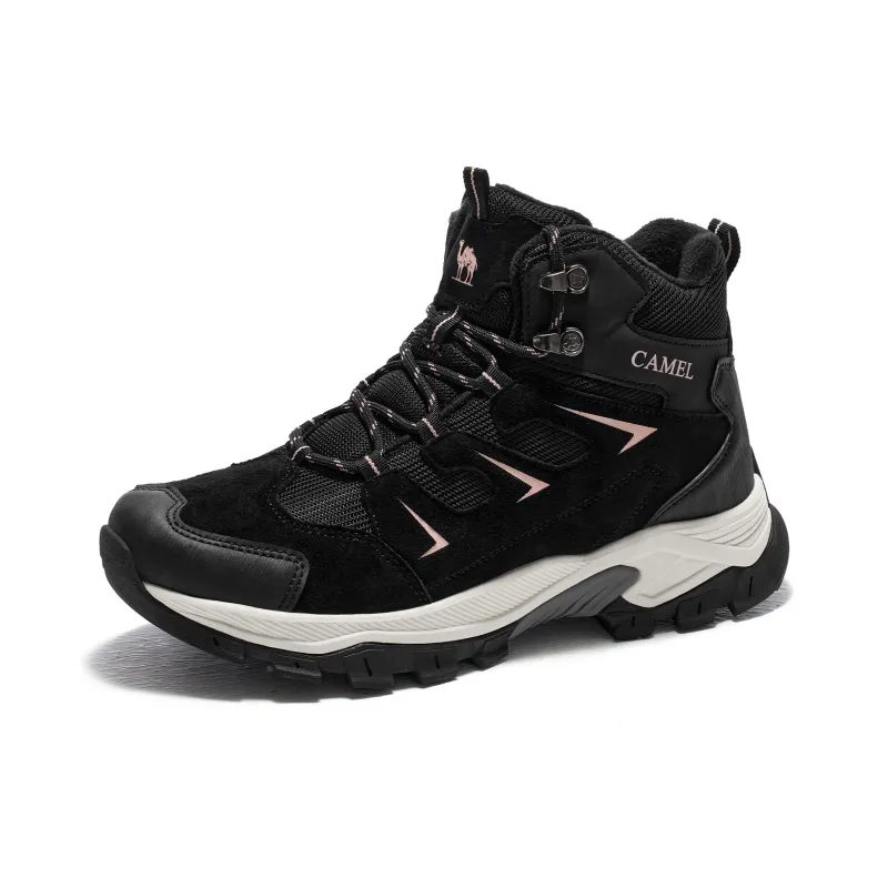 CAMEL Anti-Slip Wear-Resistant High-Top Hiking Shoes Women's-2