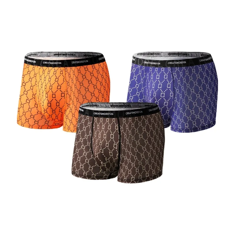 Qiao Ni Tong Underpants Men's 3 Pack-0