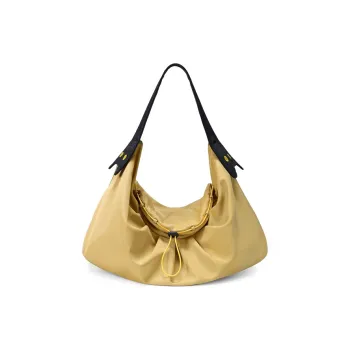NOXXON Nylon Handbag, Shoulder Bag Women's Ginger Yellow