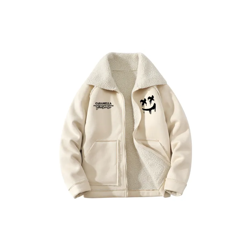 Caramella Velvet feel Coat Unisex-8