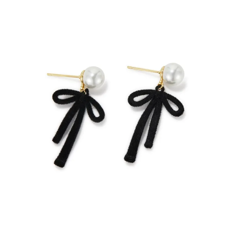 LOOK NICE 925 Sterling Silver Needle Earrings Women's-1