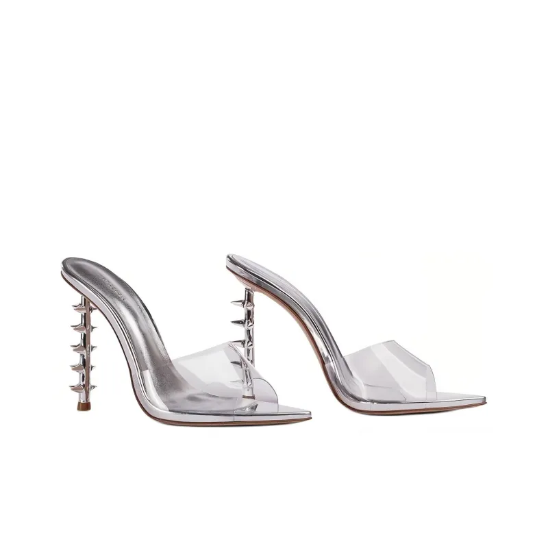 Le Silla Jagger Spike-heel Leather Sandals Women's-2