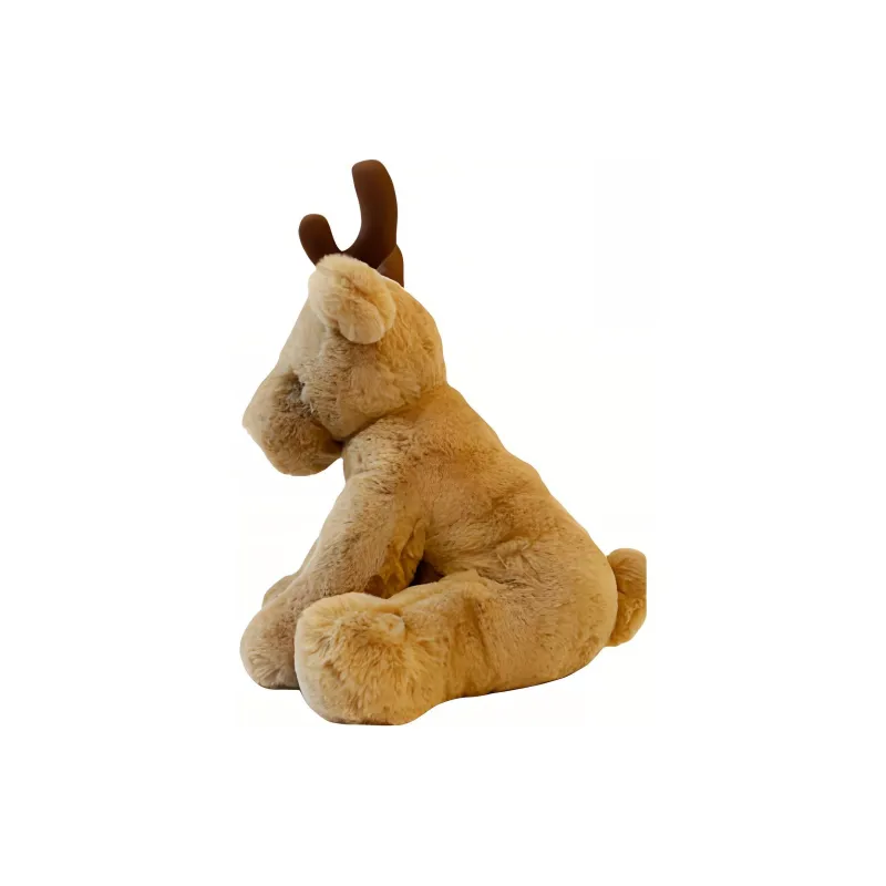 JELLYCAT Christmas Series Romie Reindeer Dolls Plush Doll 20cm Height In Sitting Posture-2