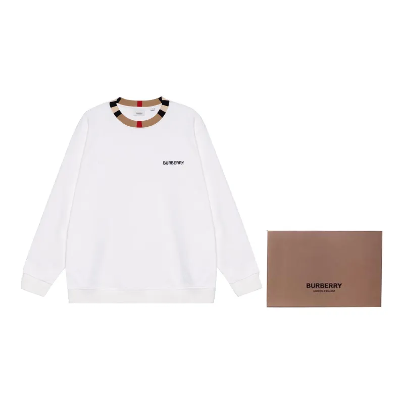 Burberry SS23 Sweatshirt Men's White-5