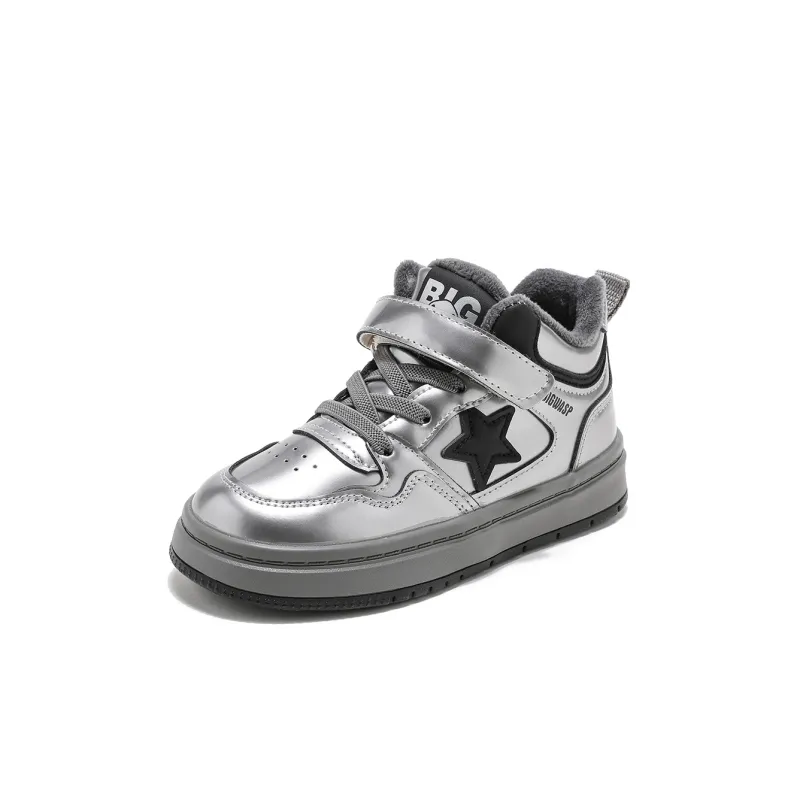 BIG WASP Wear resistant And Waterproof Mid Top Kids' Skateboarding Shoes Kids'-8