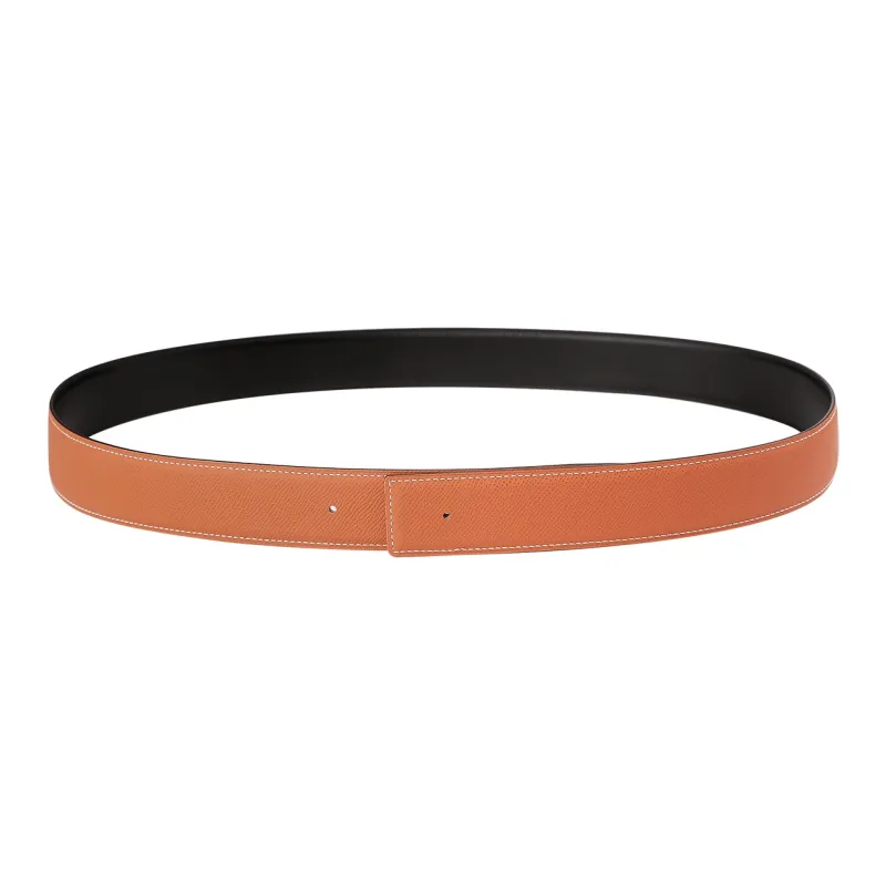 CATELLES Top Grain Cow Leather Headless Belt Men's 3.8cm-14