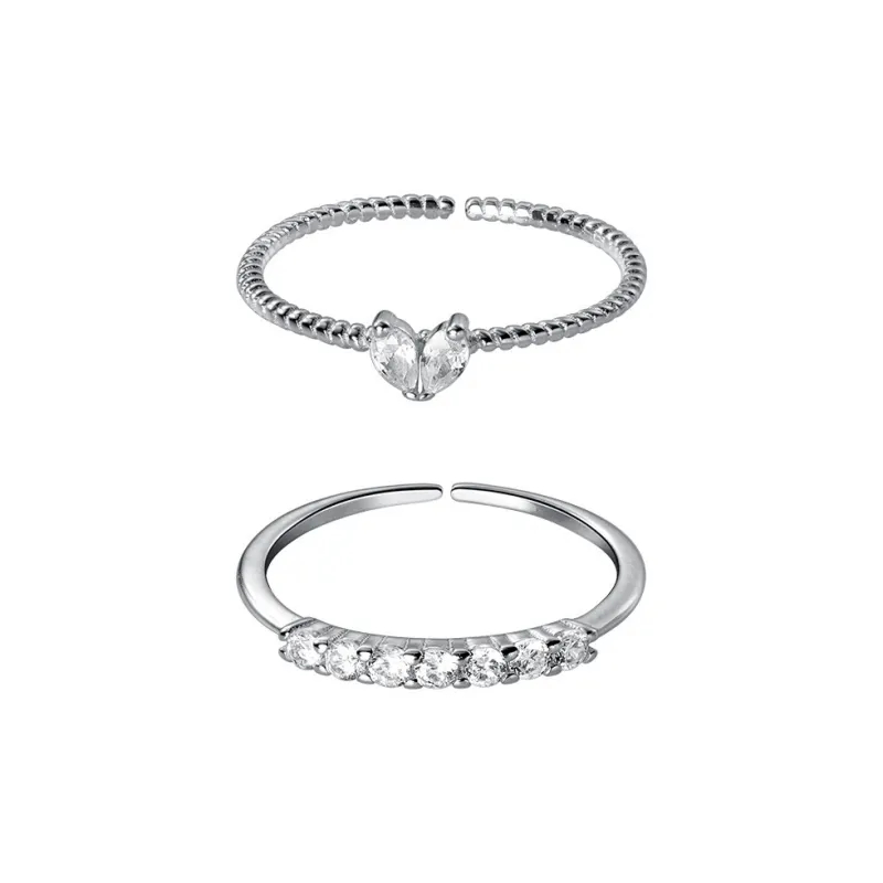 JESCAKOO S925 Sterling Silver Rings Women's-17